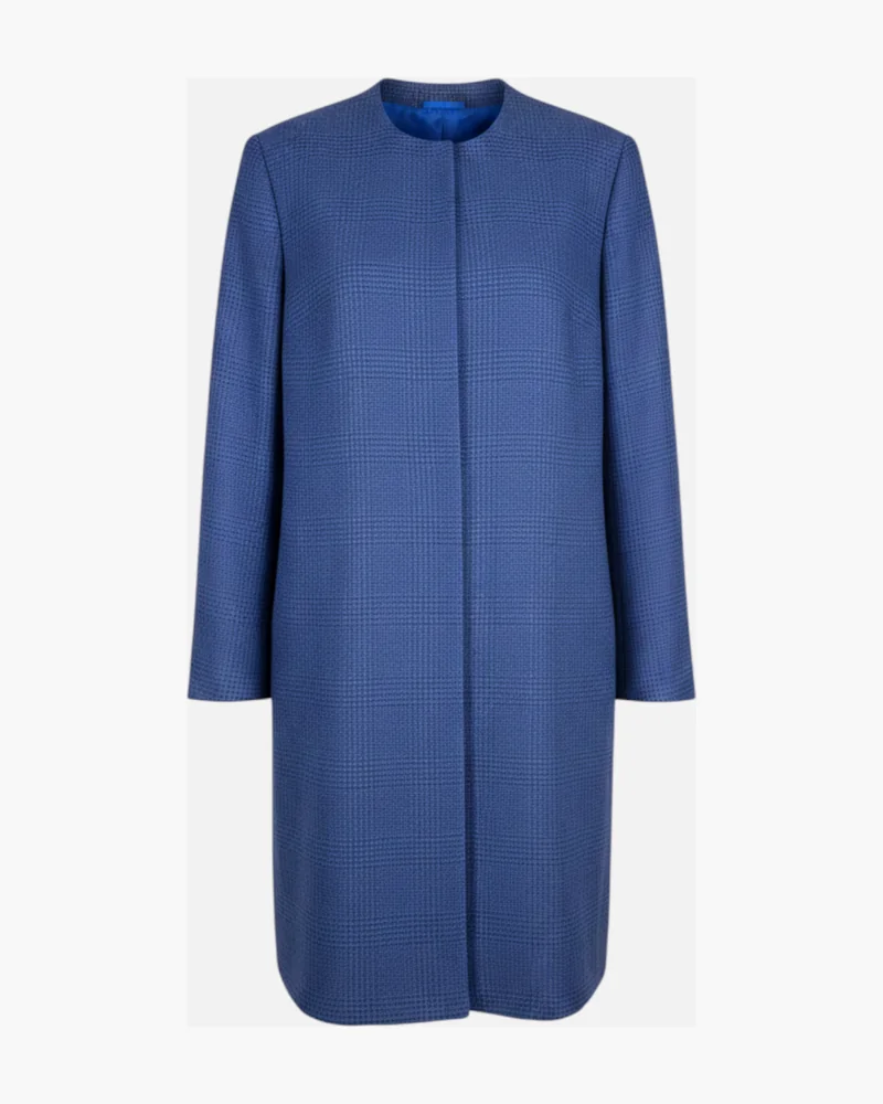 Blazer azul cuadrillé