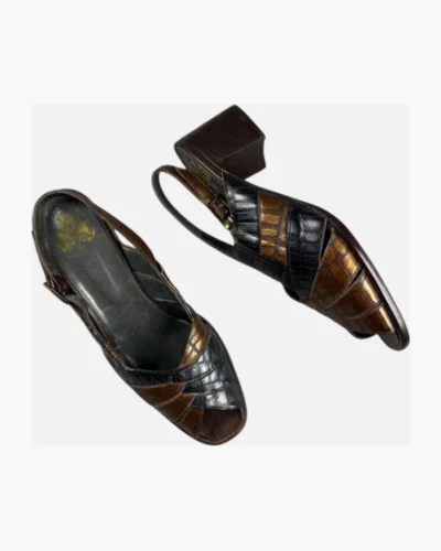 Zapatos bronce T.39