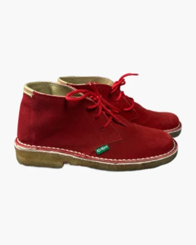 Kickers gamuza roja T.36