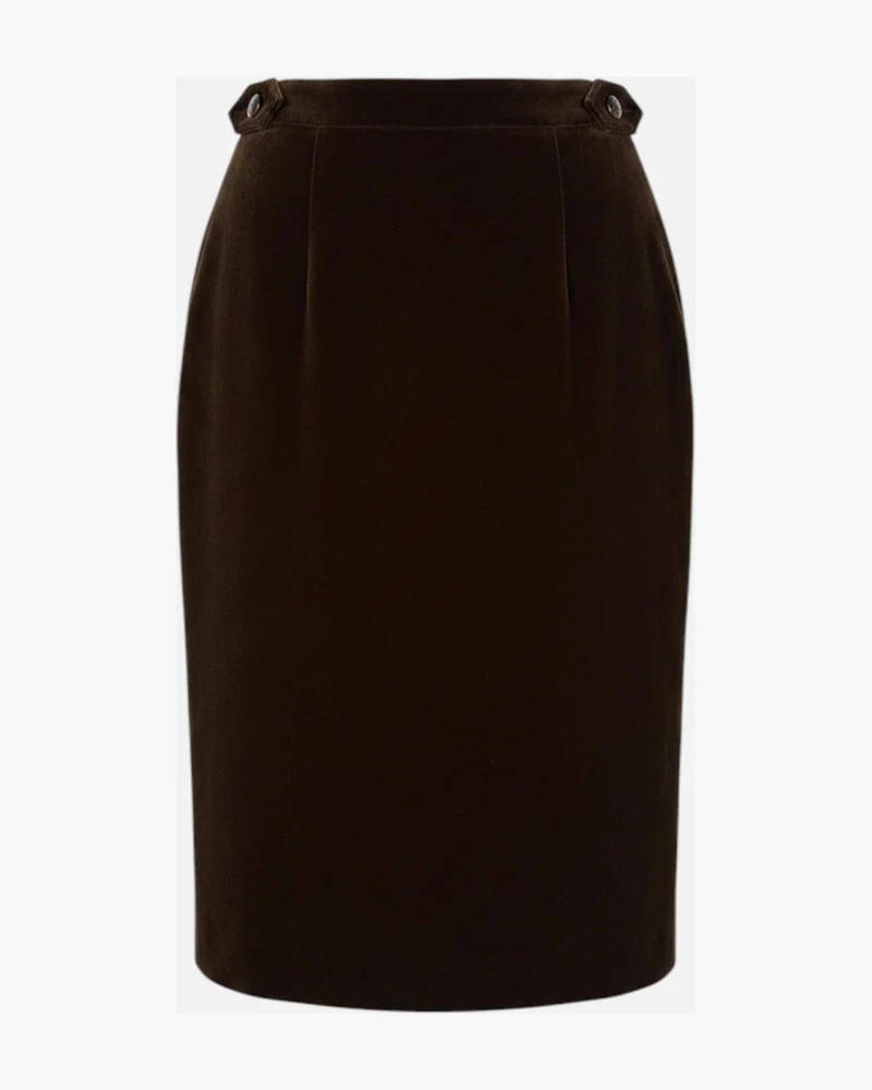 Pollera Pana Marron