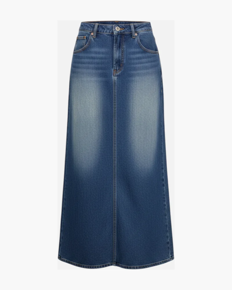 Pollera Denim Midi