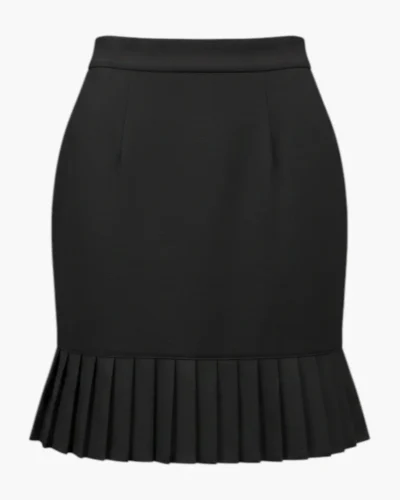 Pollera sastrera plisada
