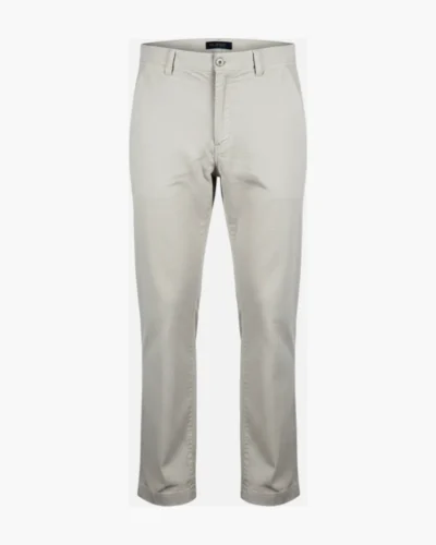 Pantalón rayado beige POLO SUR
