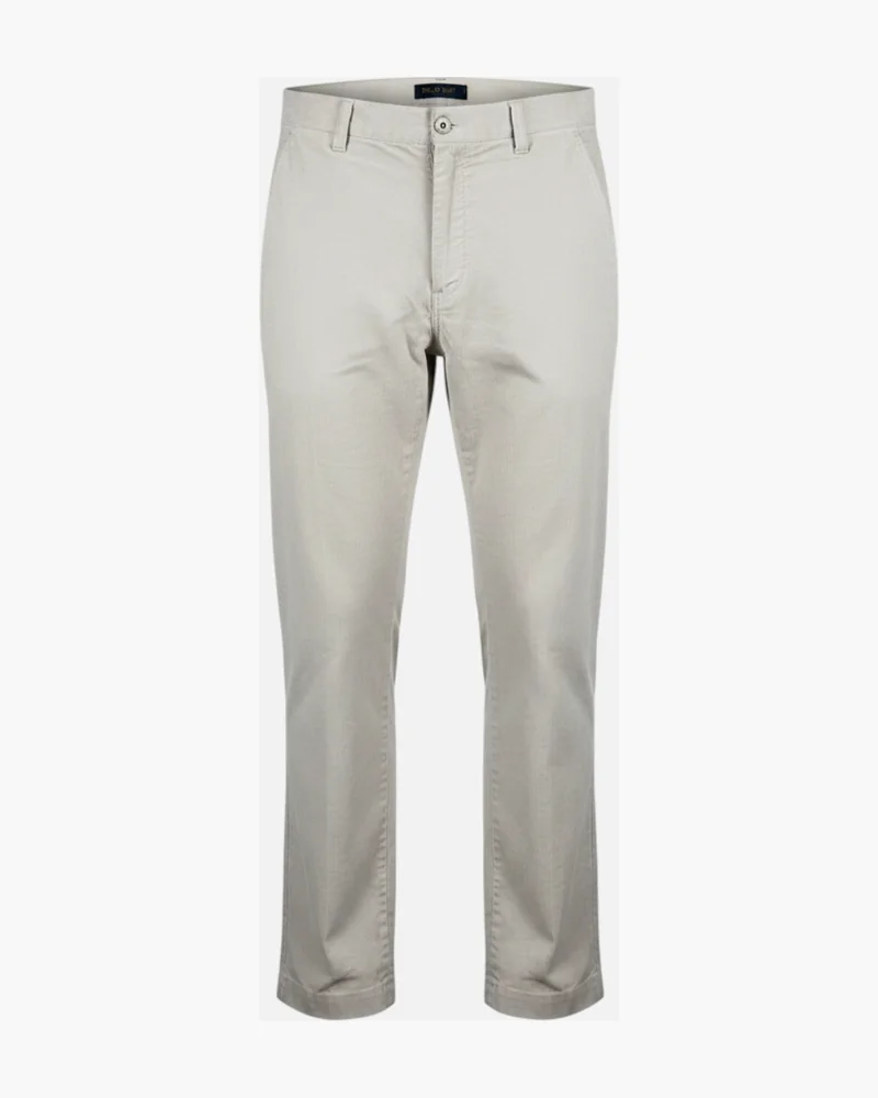 Pantalón rayado beige POLO SUR