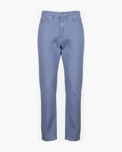 Pantalón tipo jean tiro alto