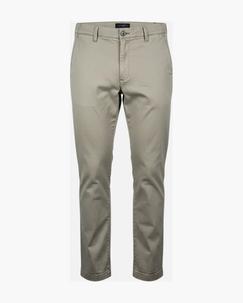 Pantalón de algodón beige GAP