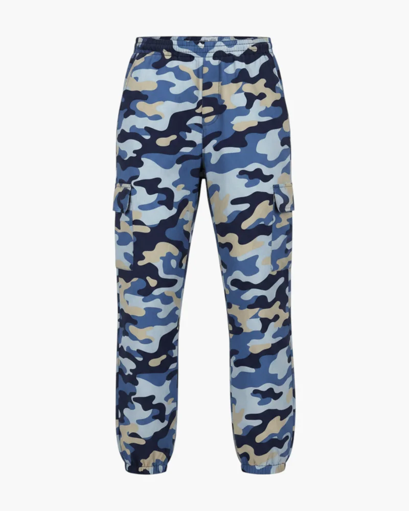 Pantalón camuflado azul