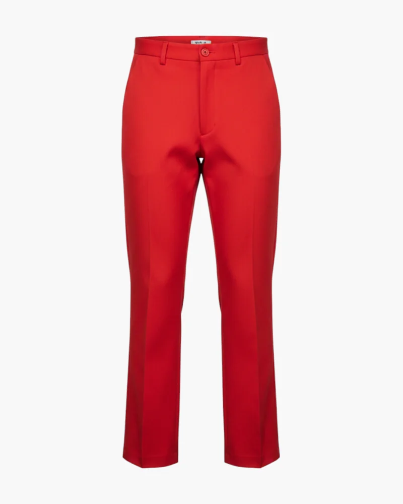 Pantalón rojo sastrero