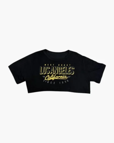 Remera crop Los Angeles
