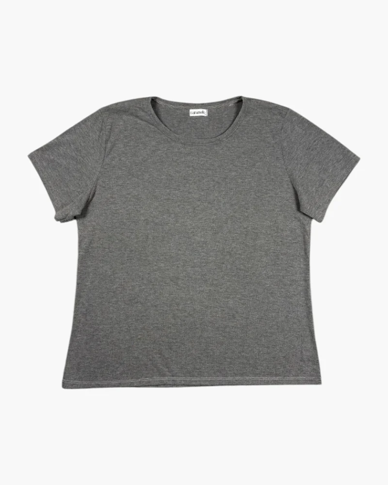 Remera básica gris