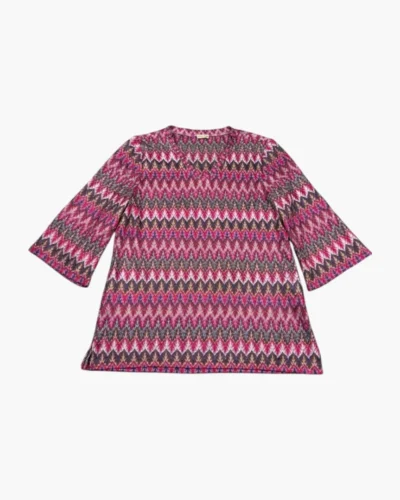 Remera estampado geométrico