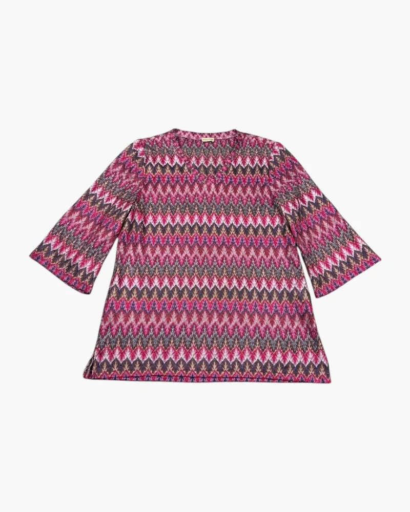 Remera estampado geométrico