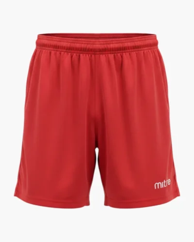 Bermuda deportiva roja