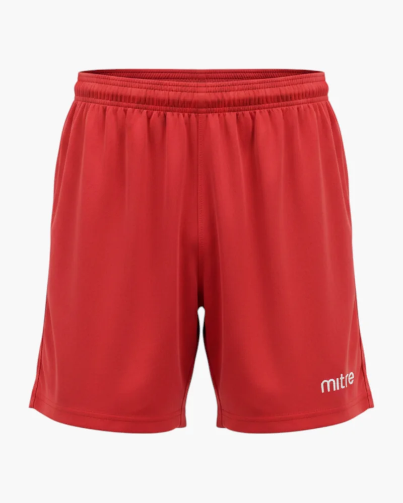 Bermuda deportiva roja
