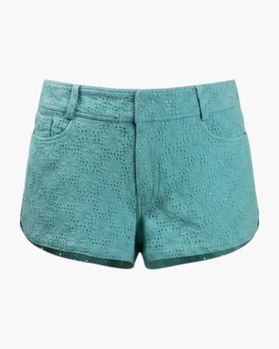 Mini short vintage tejido