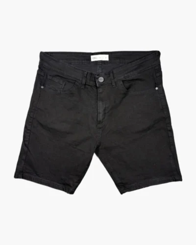 Bermuda denim negro