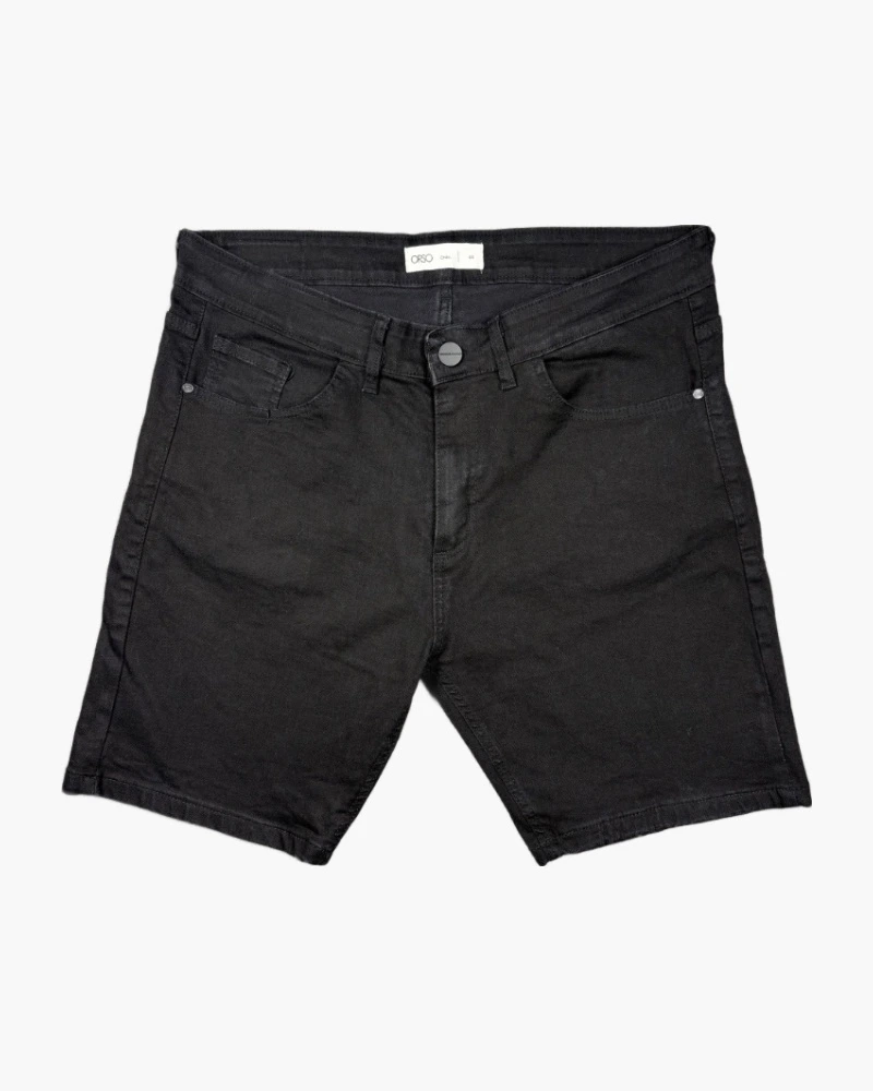 Bermuda denim negro