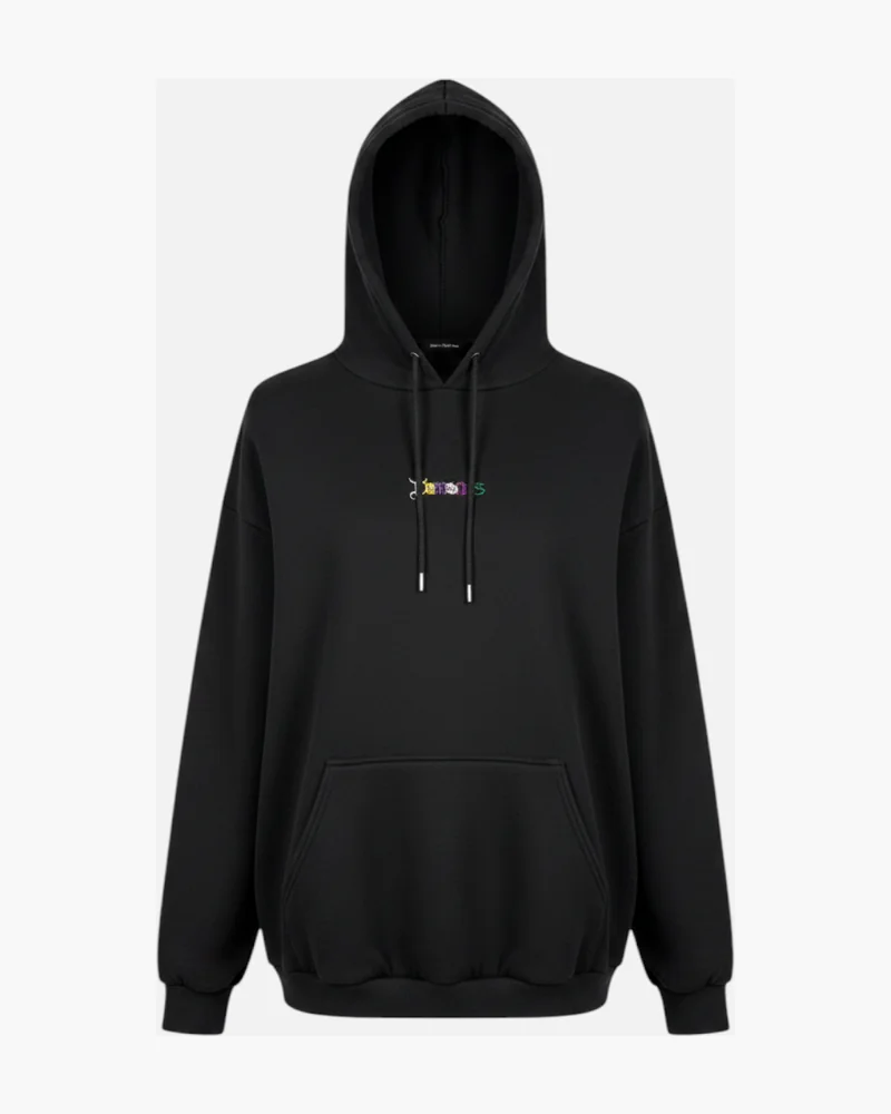 Buzo hoodie negro
