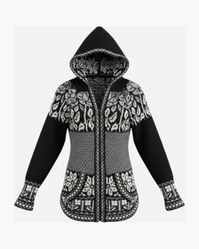 Sweater con cierre nórdico
