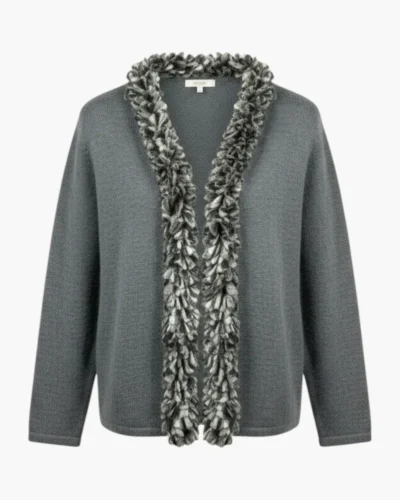 Sweater lana volados