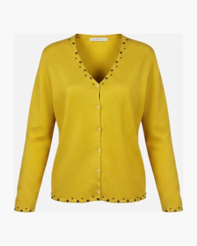 Sweater Amarillo tachas