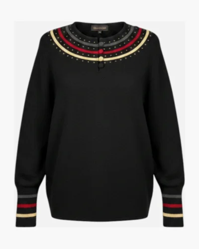 Sweater Rayas Cuello