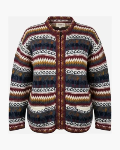 Sweater jacquard multicolor