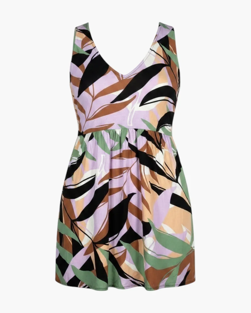 Vestido hojas