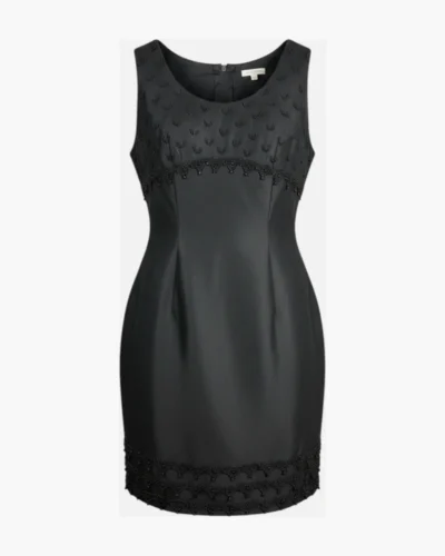 Vestido negro lentejuelas