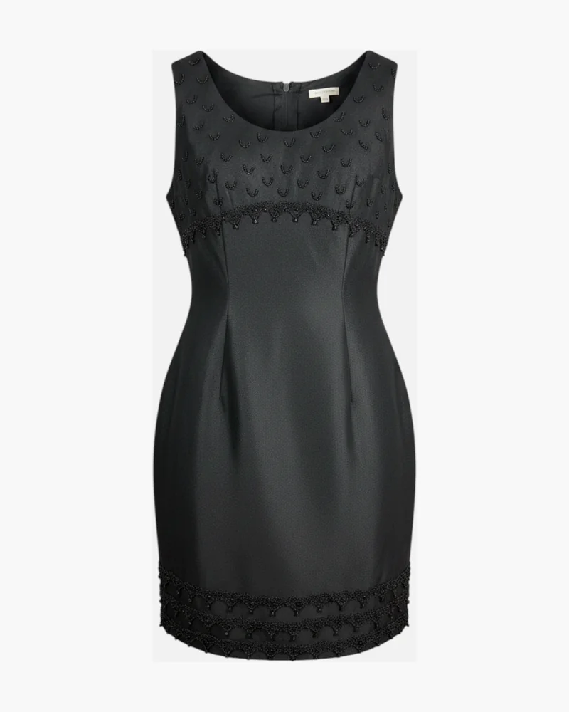 Vestido negro lentejuelas