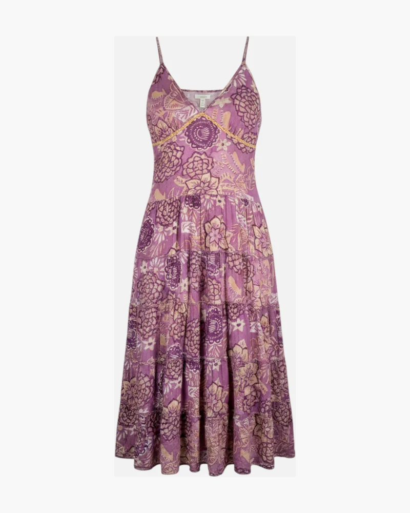 Vestido Floral Violeta