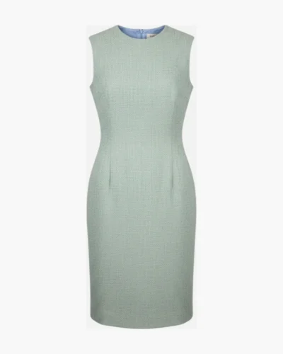 Vestido lana texturada