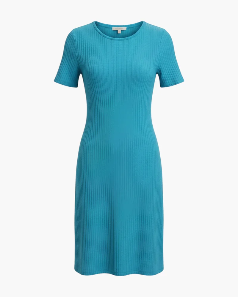Vestido Moño turquesa