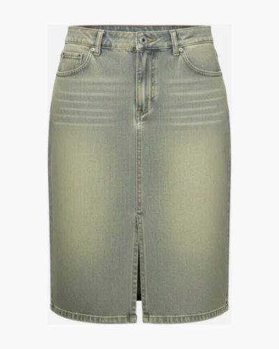 Falda de jean midi Jinglers