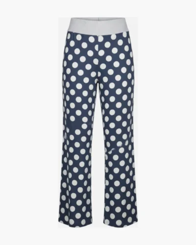 Pantalon palazzo a lunares