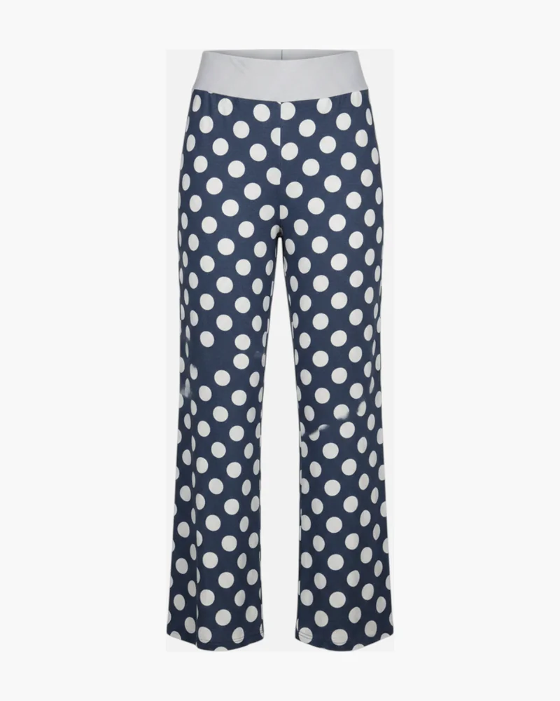 Pantalon palazzo a lunares