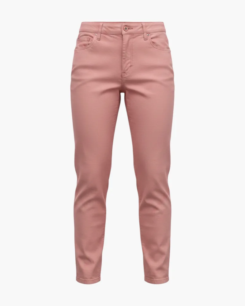 Pantalon rosa recto