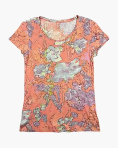 Remera estampada floral