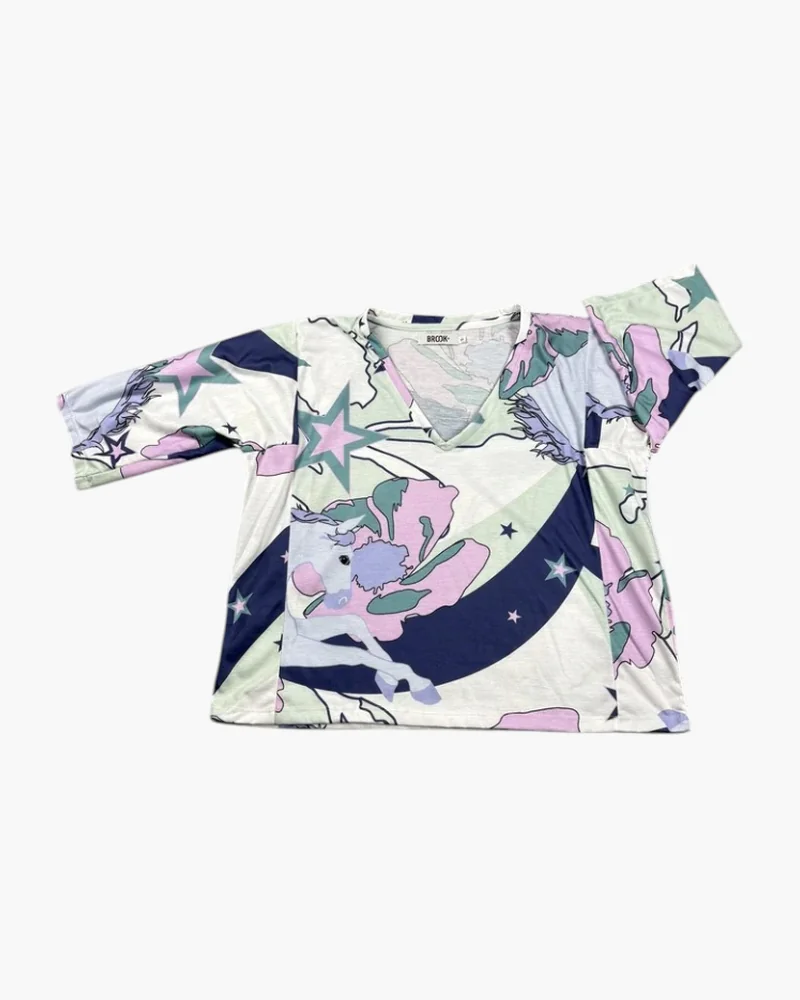 Remera Brook unicornios