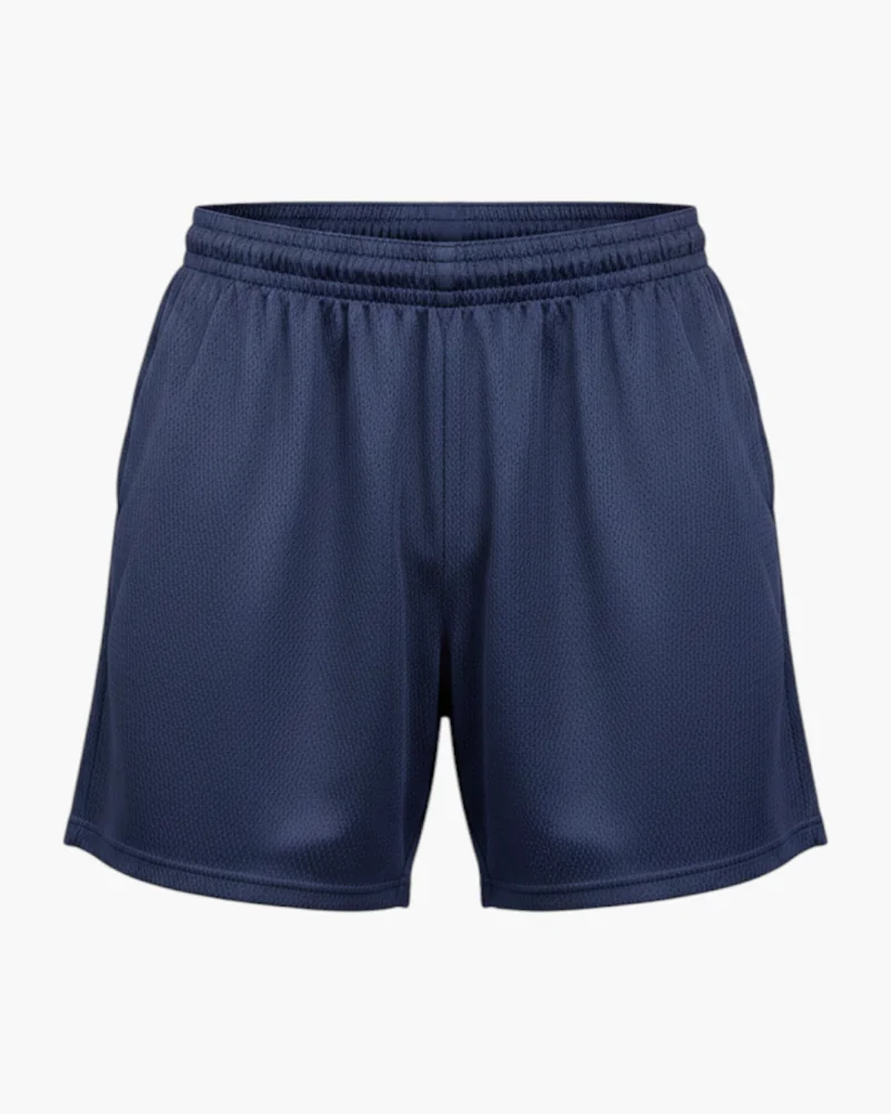 Bermuda deportiva azul