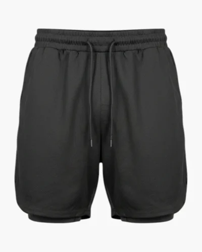 Bermuda deportiva negra
