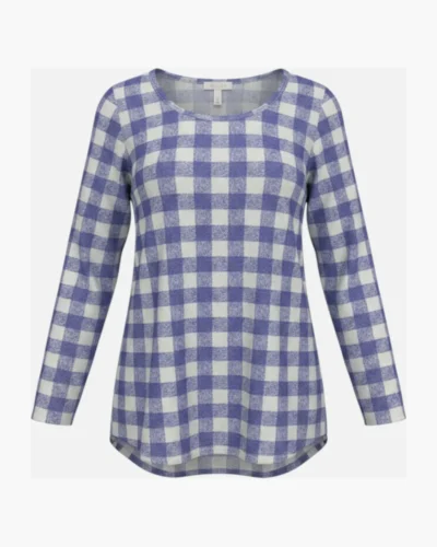 Vestido cuadrille picnic lila