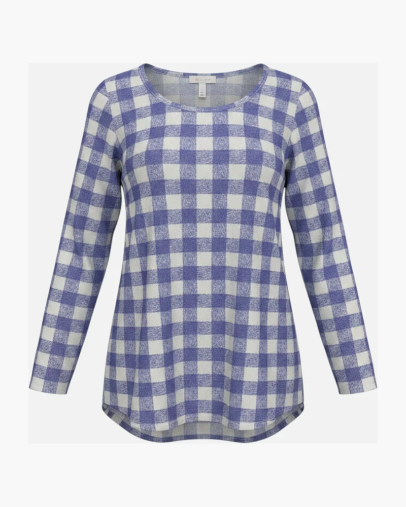 Vestido cuadrille picnic lila