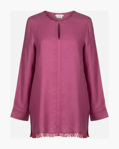 Vestido Zara boho fucsia