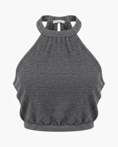 Top halter lurex