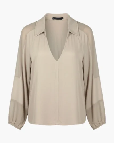 Blusa combinada
