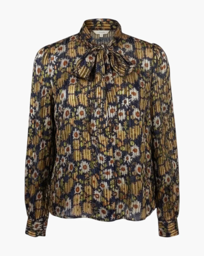 floral plisada
