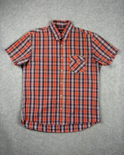 Camisa cuadros algodón