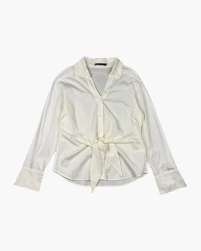 Camisa algodón nudo