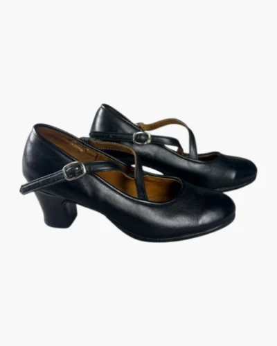 Zapatos flamenco negros T.35